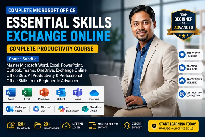 New CourseComplete Microsoft Office Productivity Course